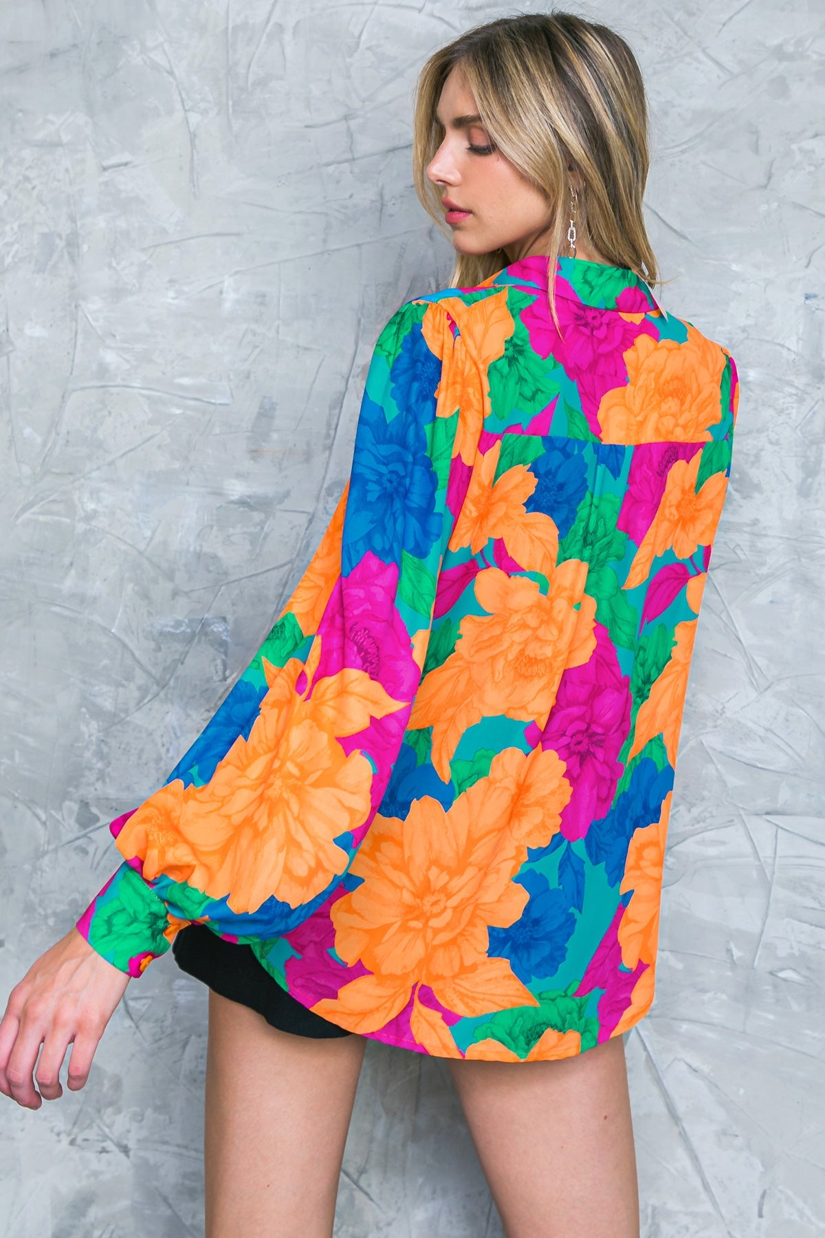 SOUL ON FIRE WOVEN TOP - MaraFormigone