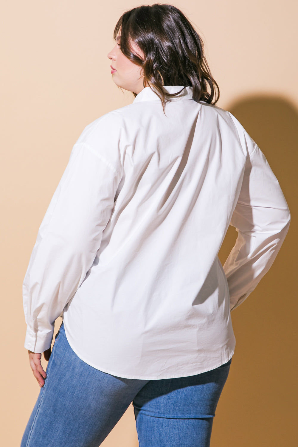 CAMISA DE POPLINA "HIT OR MISS"