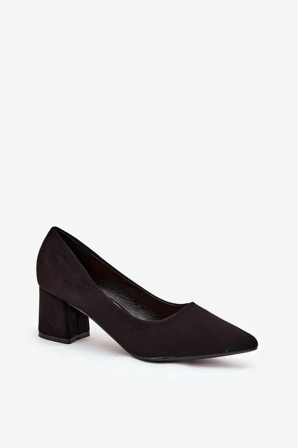 Block heel pumps Step in style.