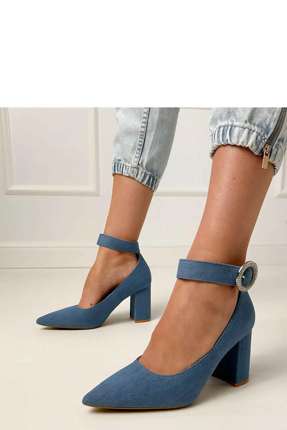 Block heel pumps PRIMO.