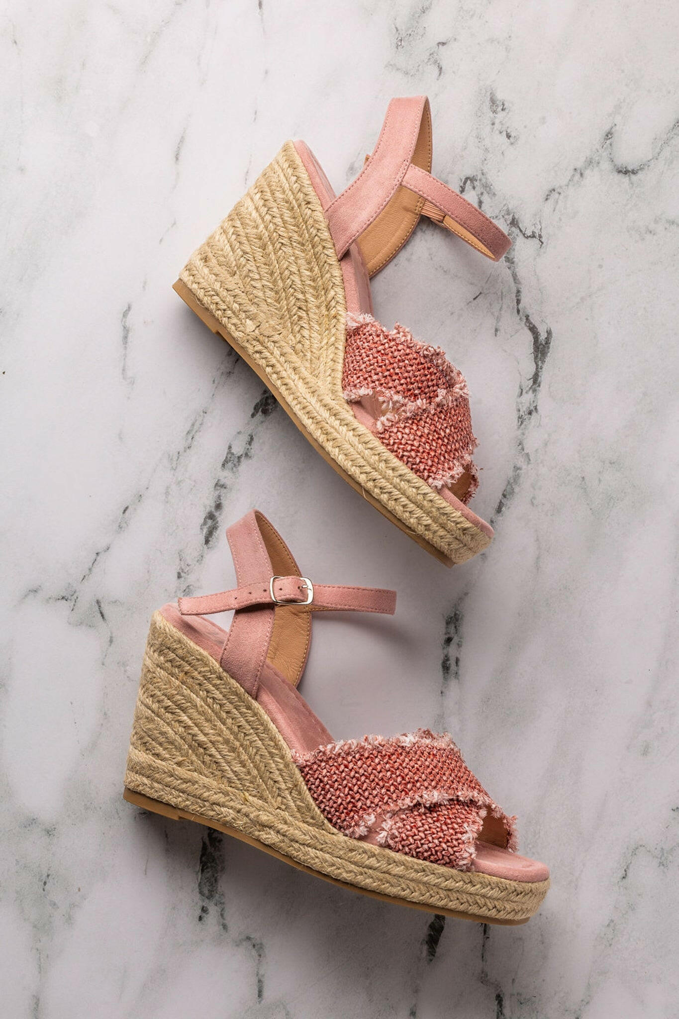 Elinor Wedge in Pink.