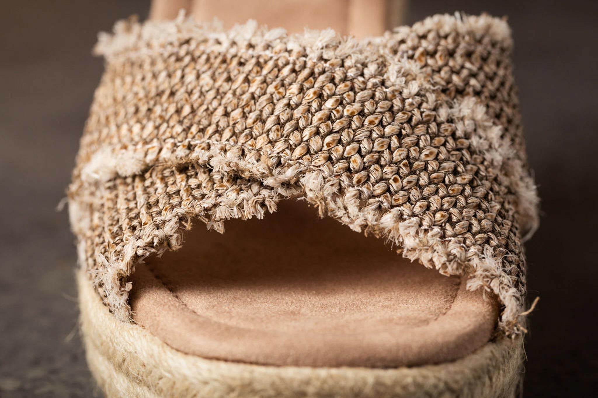 Elinor Wedge in Taupe.