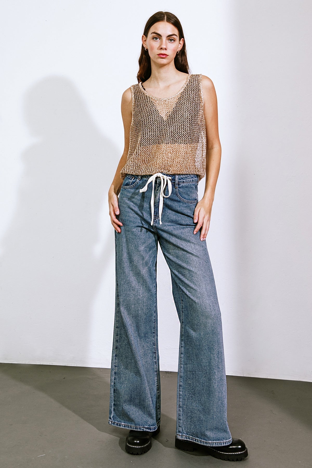 SHE'S A SWEET TALKER DENIM PANTS - MaraFormigone