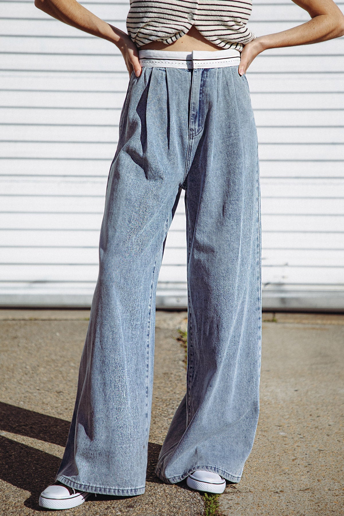 FOREVER WONDERING DENIM PANTS - MaraFormigone