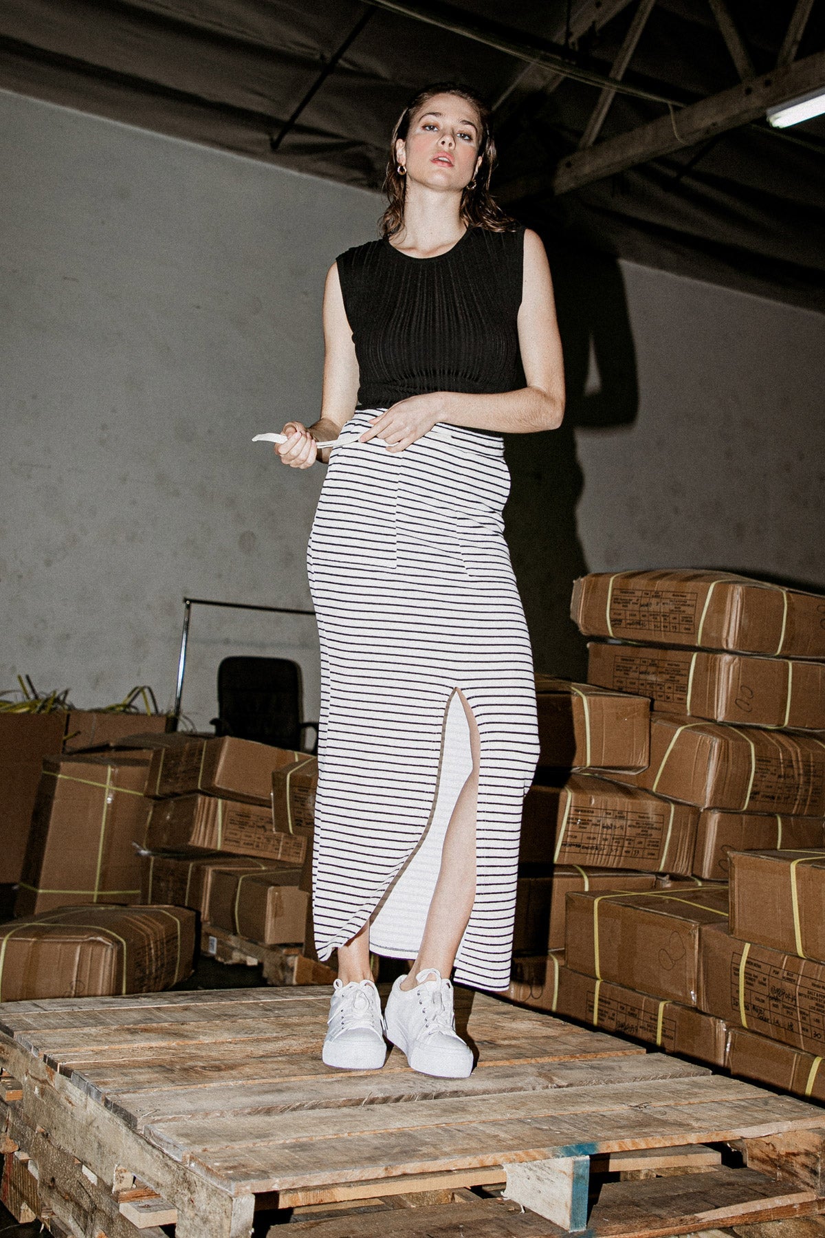 SET THE PACE KNIT TOP - MaraFormigone