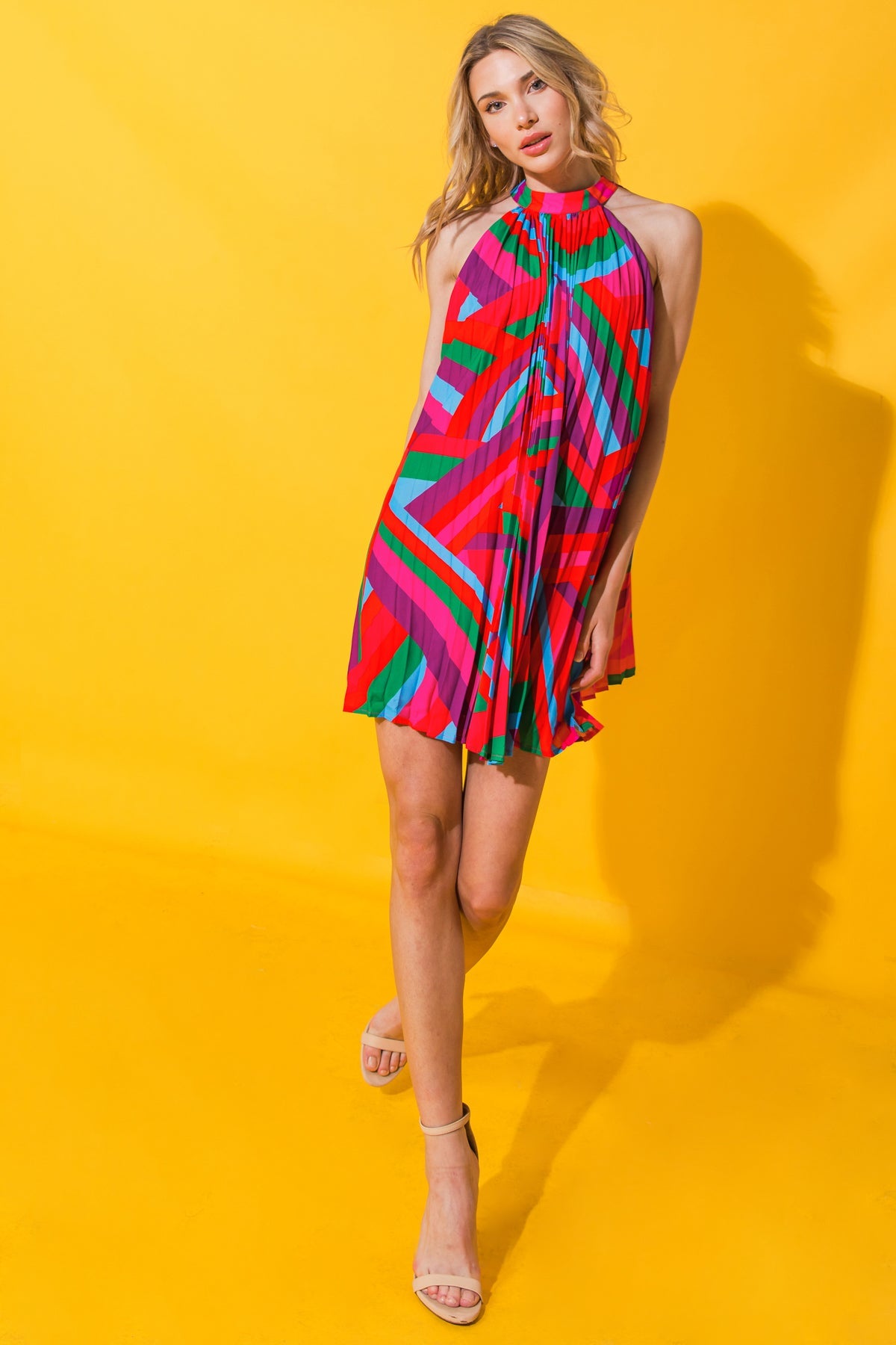 Vestido corto tejido Forever Unique