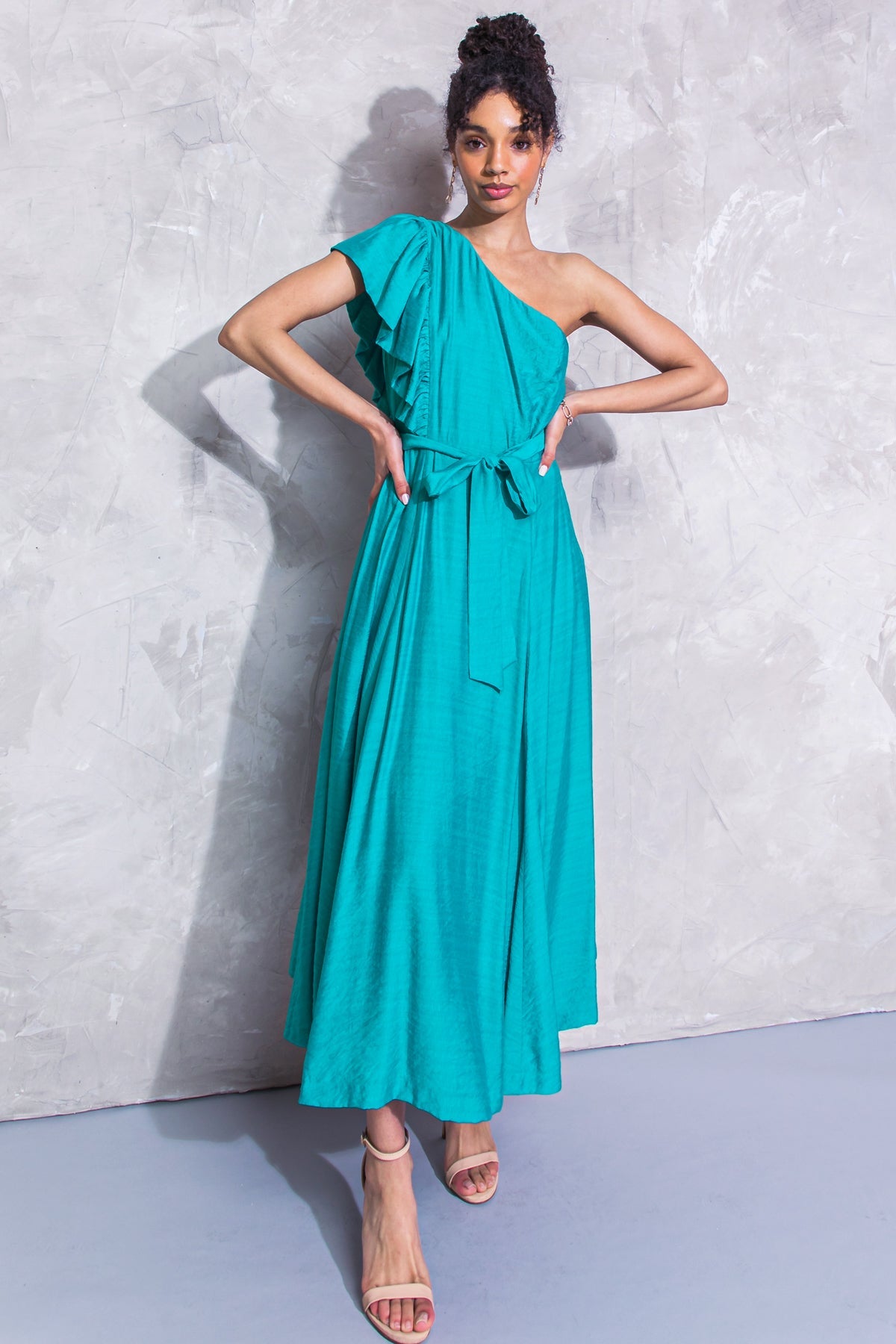 VESTIDO MIDI TEJIDO DÍAS DEL CIELO