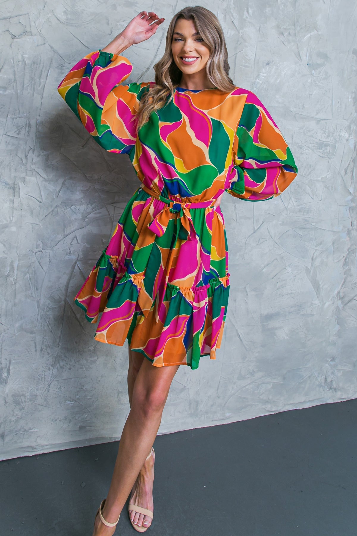 VESTIDO MINI TEJIDO "GRACIAS DESPUÉS"