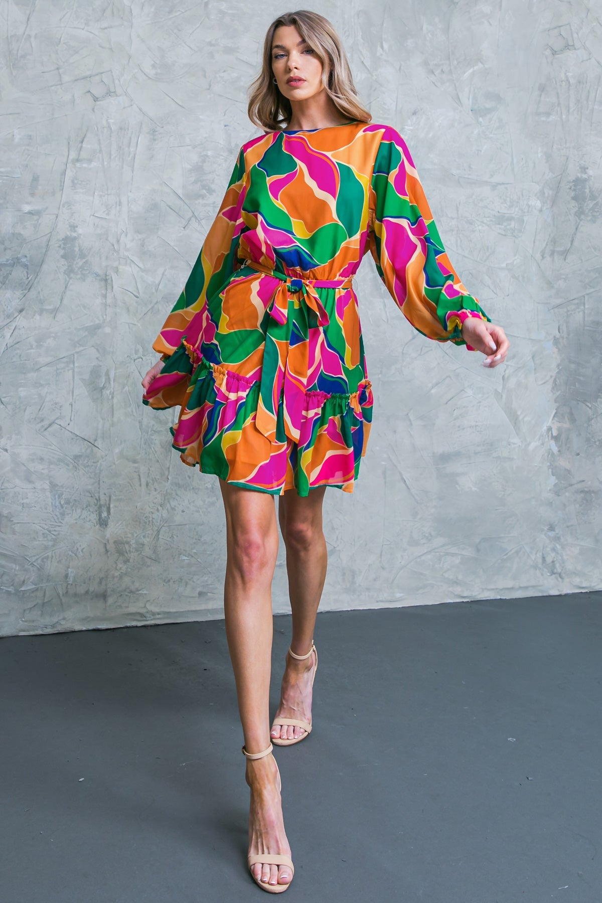 VESTIDO MINI TEJIDO "GRACIAS DESPUÉS"