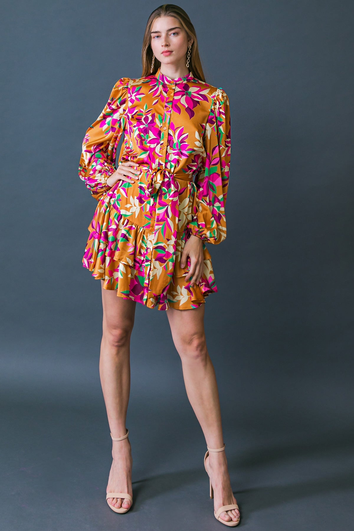 VESTIDO MINI TEJIDO "CREE EN MÍ"