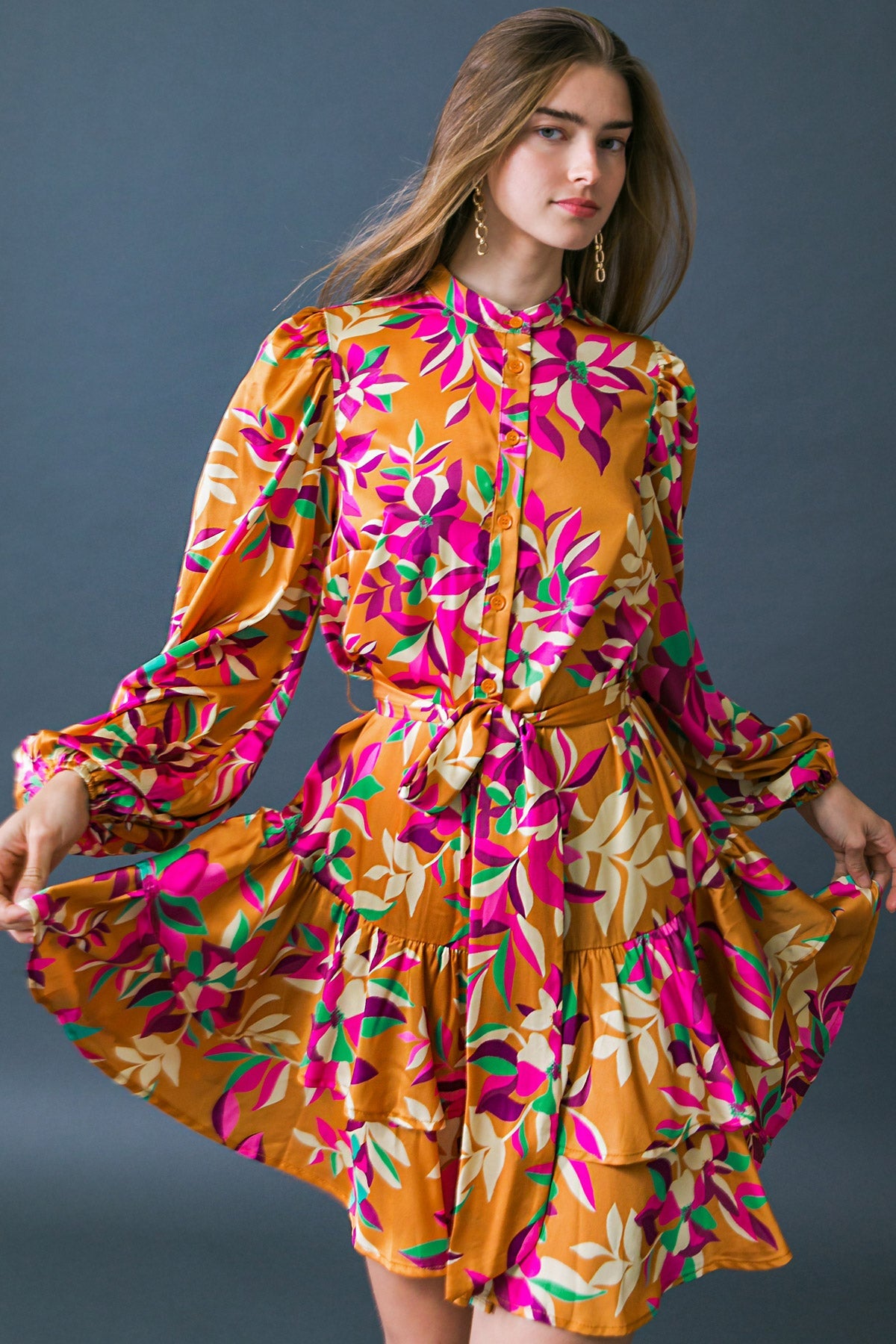 VESTIDO MINI TECIDO "APENAS ACREDITE EM MIM"