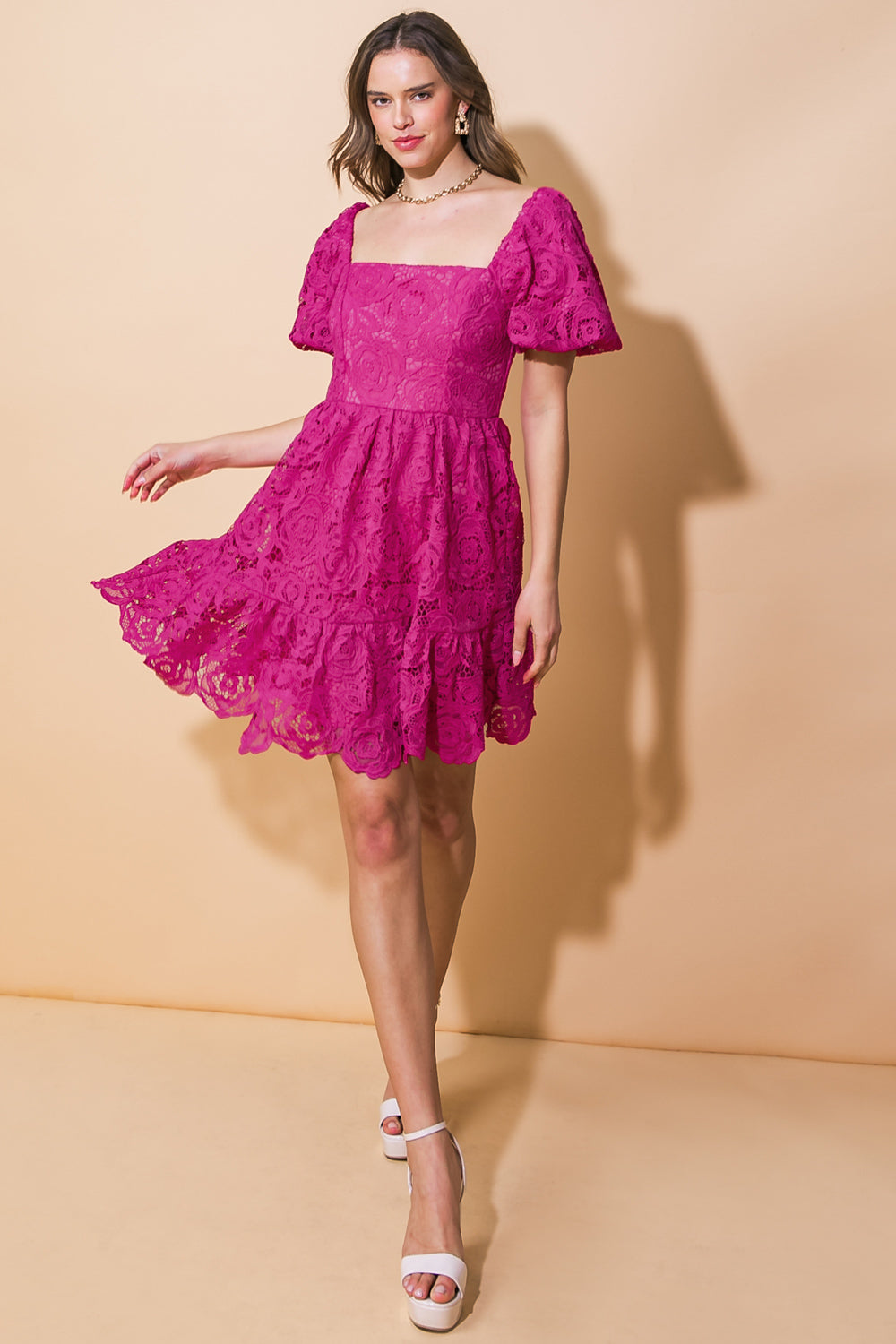 NUNCA SERÁ A MESMA MINI VESTIDO TECIDO