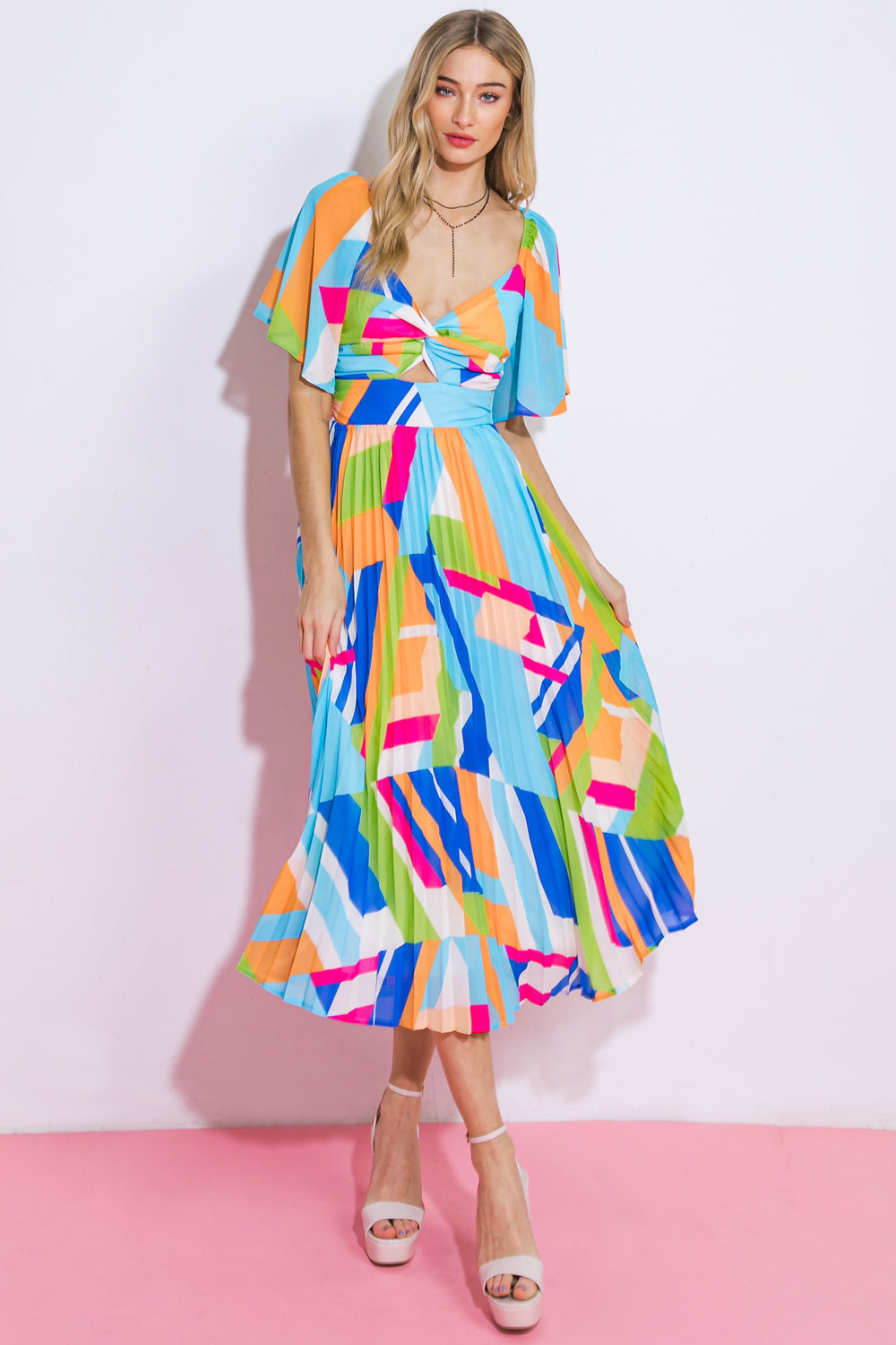 VESTIDO MIDI STILL IN TO YOU