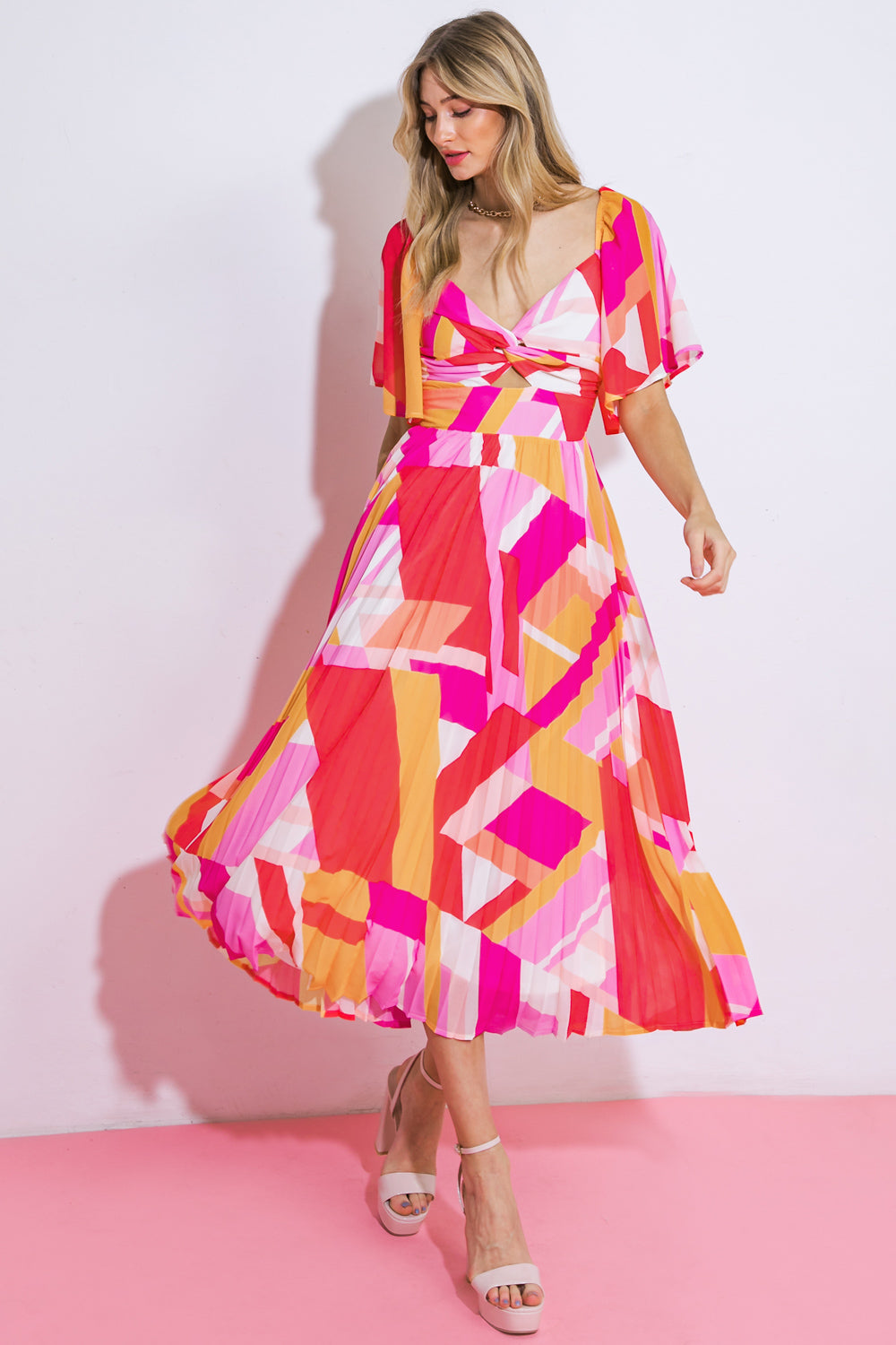 VESTIDO MIDI STILL IN TO YOU