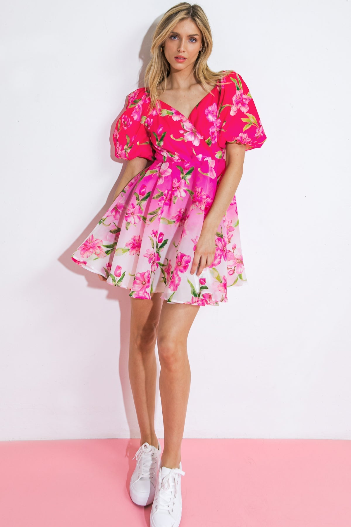 ¡A prepararse! Minivestido tejido