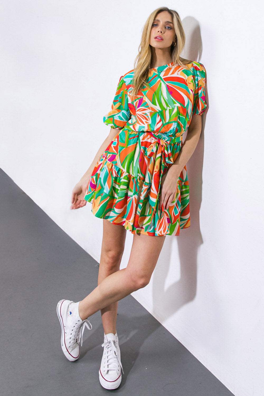 ¡Es hora de empezar con el minivestido tejido!