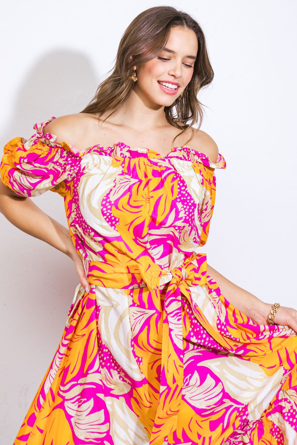 VESTIDO MINI TEJIDO PARA SALIDAS ESCÉNICAS