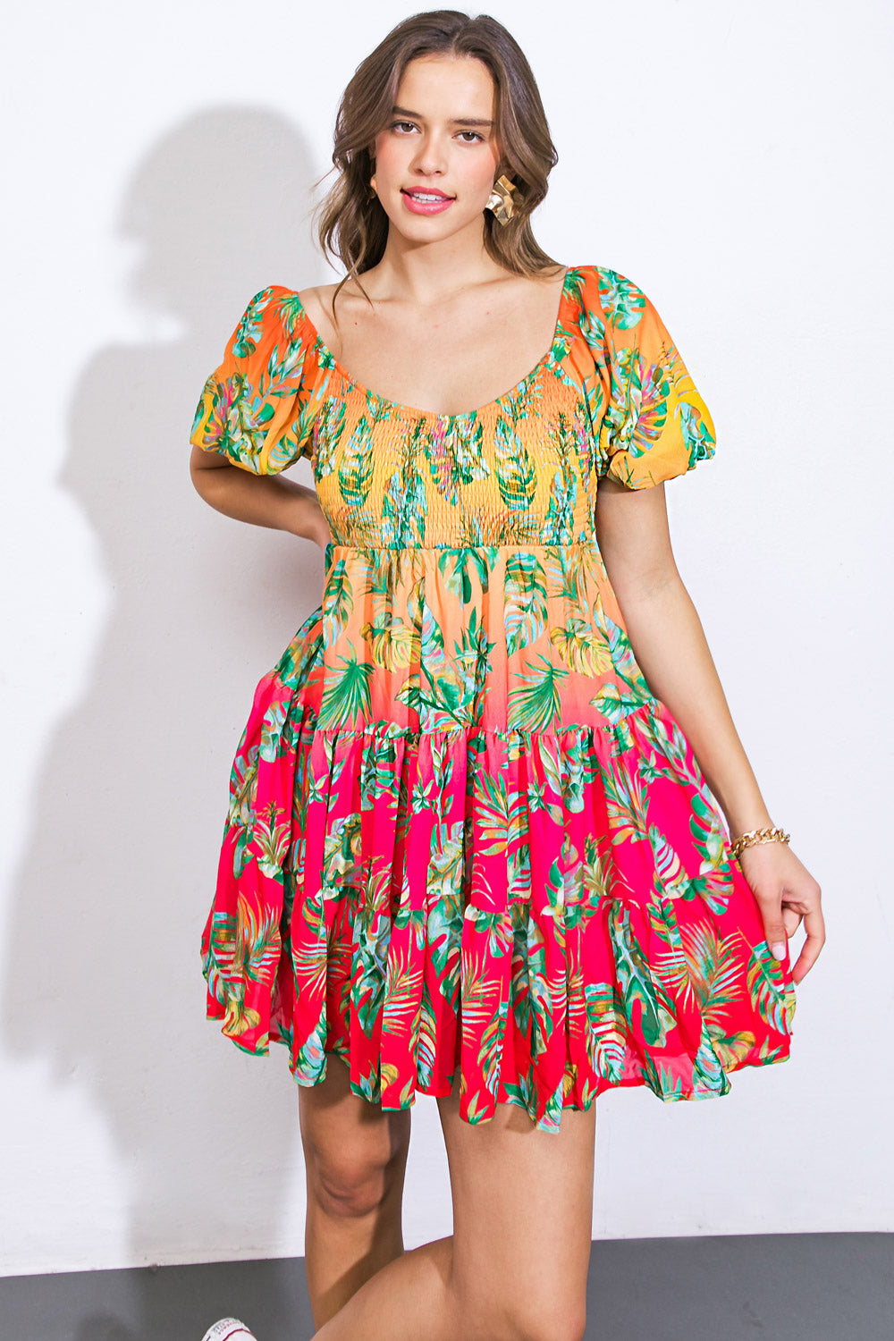 VESTIDO MINI TEJIDO CAMINO A NASHVILLE