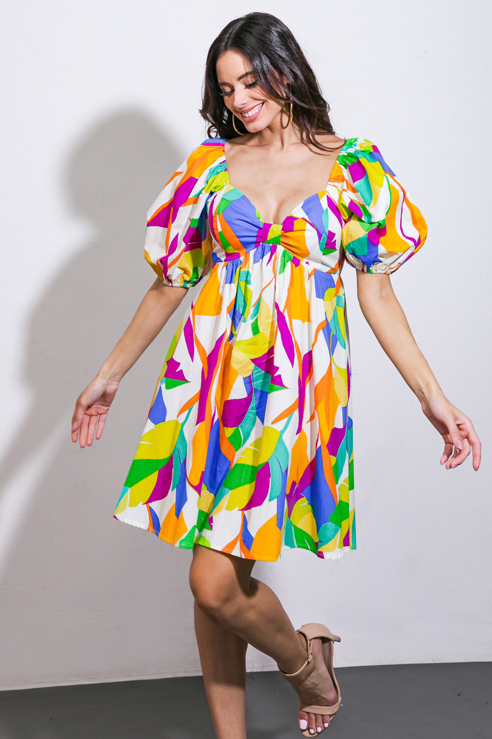 MEANT FOR YOU WOVEN MINI DRESS - MaraFormigone