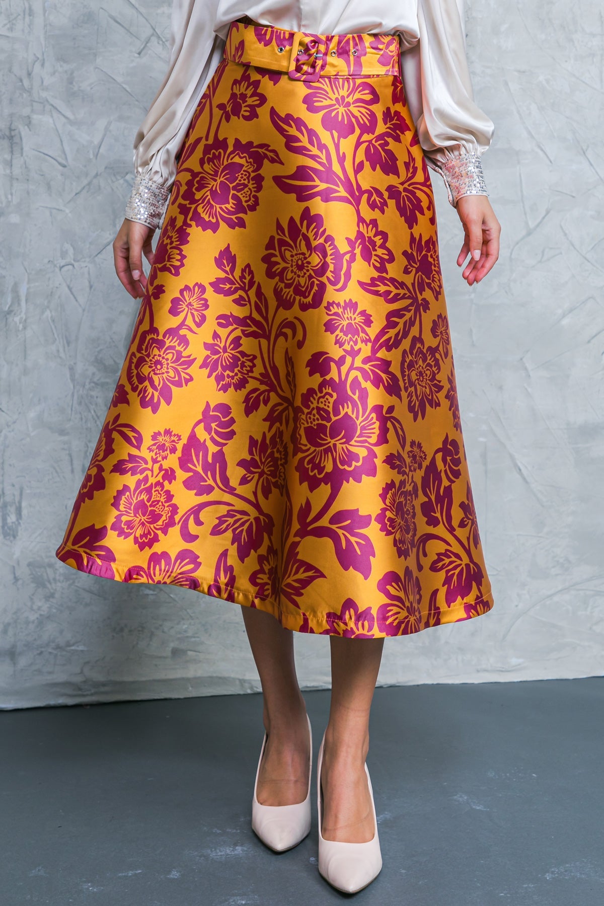 PERFECT REFINEMENT WOVEN SKIRT - MaraFormigone