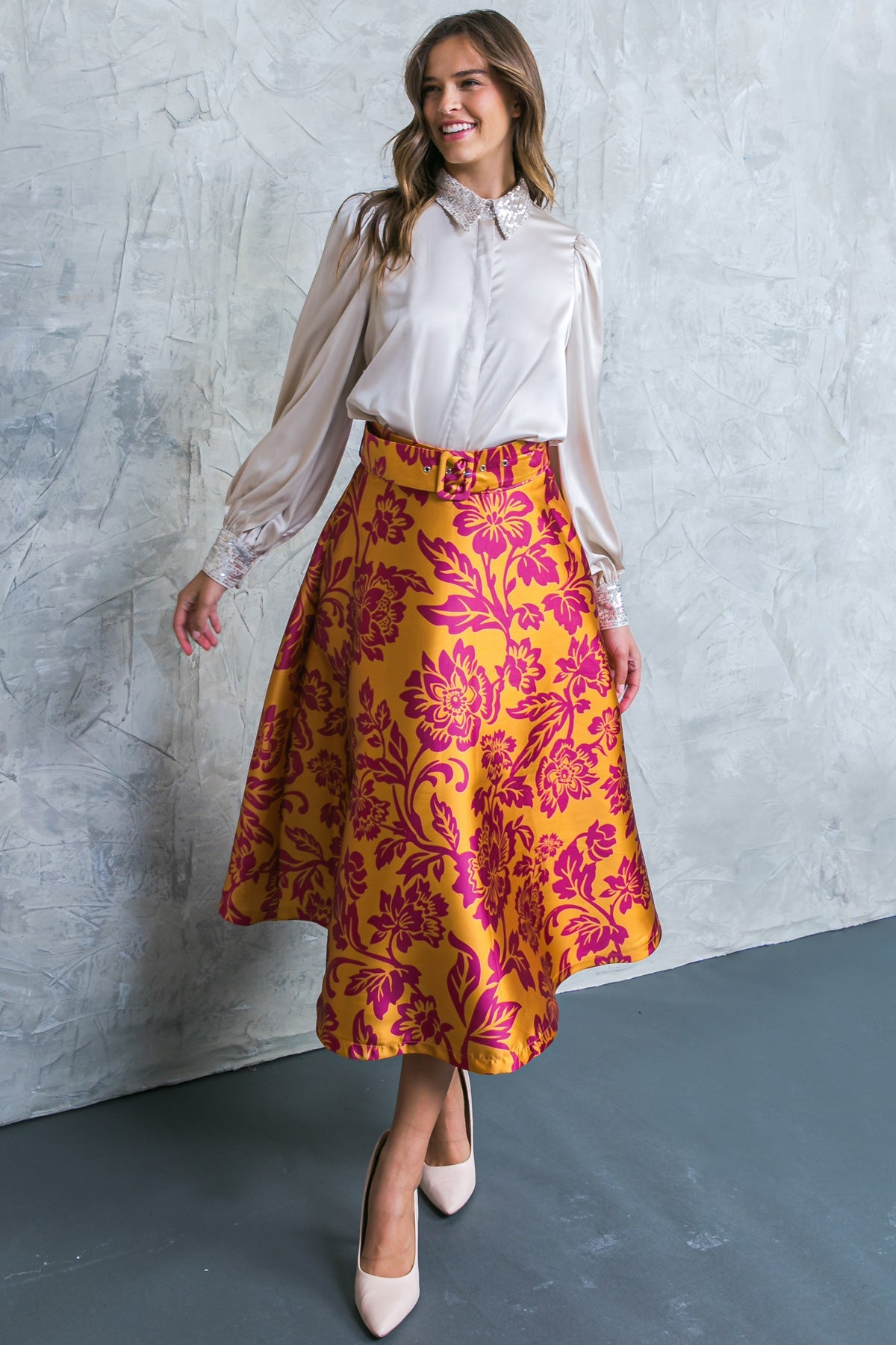 PERFECT REFINEMENT WOVEN SKIRT - MaraFormigone