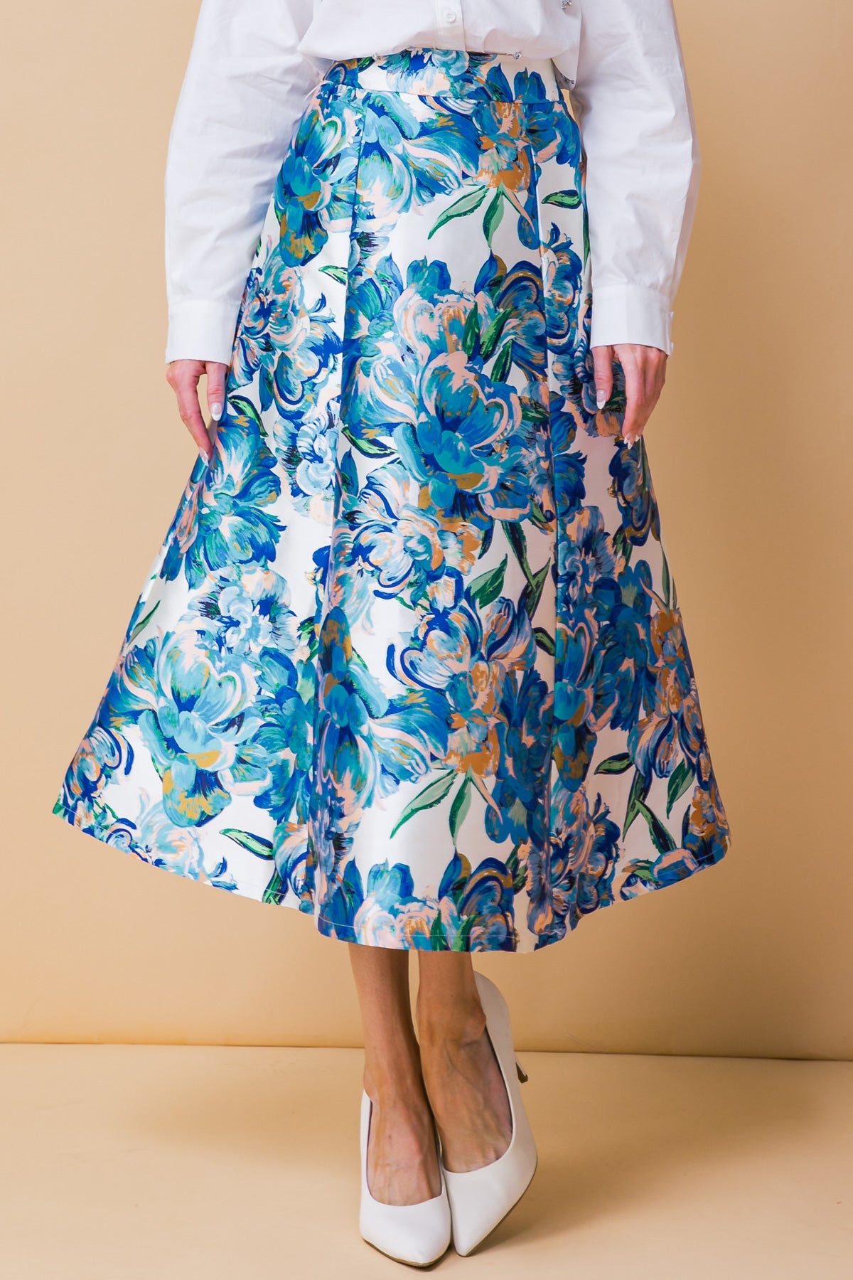 LIMITLESS RADIANCE WOVEN SKIRT - MaraFormigone