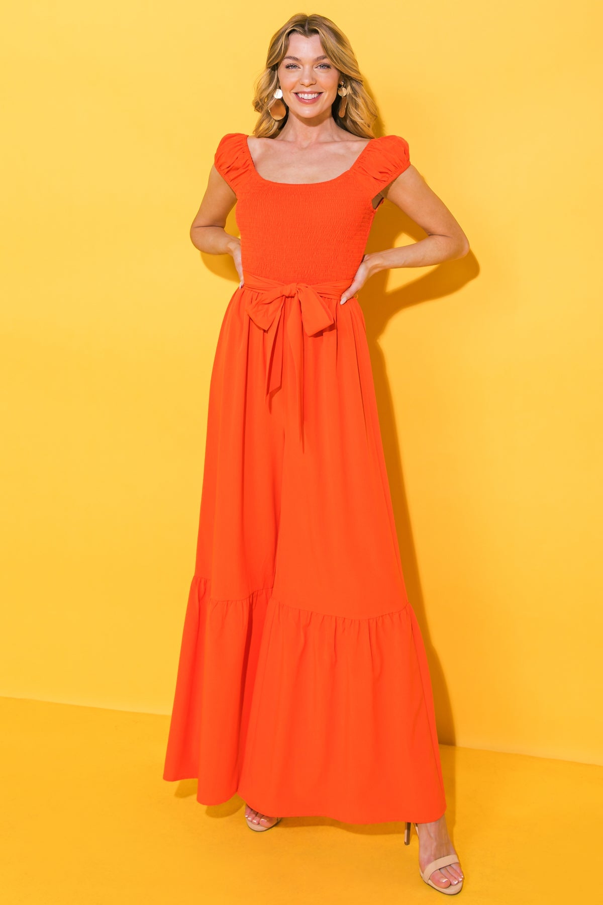 SMILE AFTERNOON IN WOVEN JUMPSUIT - MaraFormigone