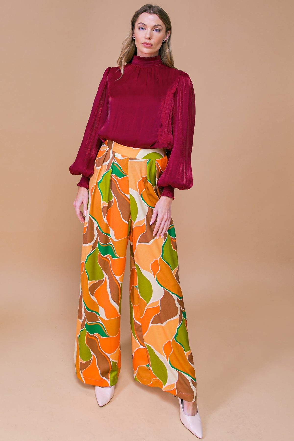 SWEETEST ENTRANCE WOVEN PANTS - MaraFormigone