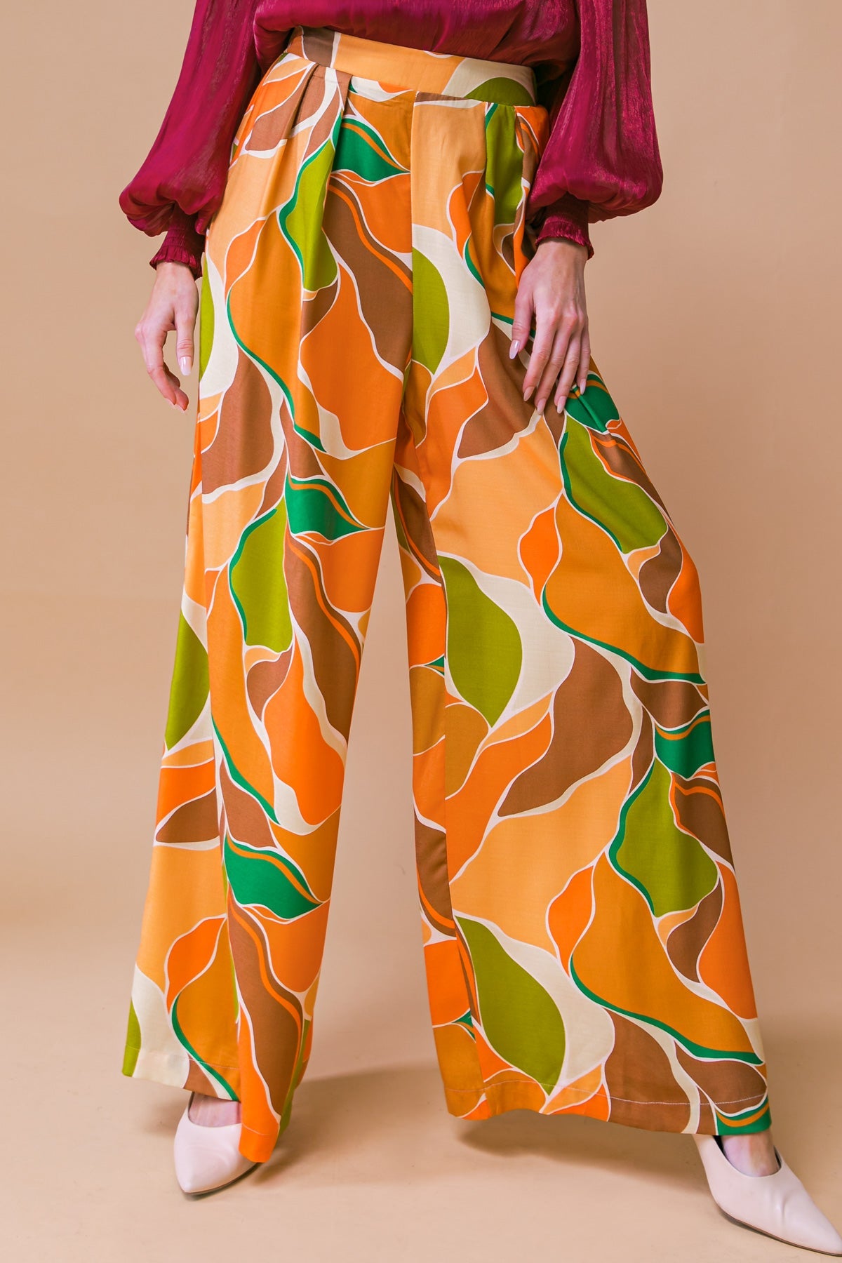 SWEETEST ENTRANCE WOVEN PANTS - MaraFormigone