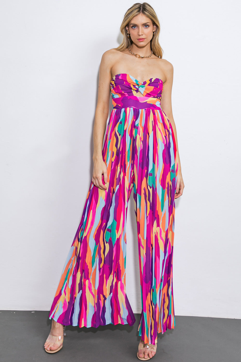 ONE THING AT A TIME WOVEN JUMPSUIT - MaraFormigone