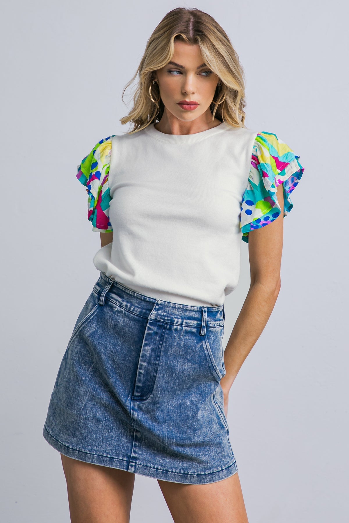 SUÉTER GLEE CON BRILLO