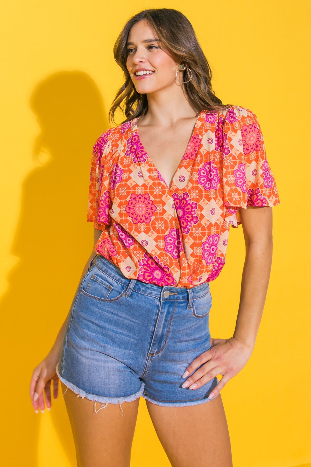 MADE FOR THE OCCASION WOVEN BODYSUIT - MaraFormigone