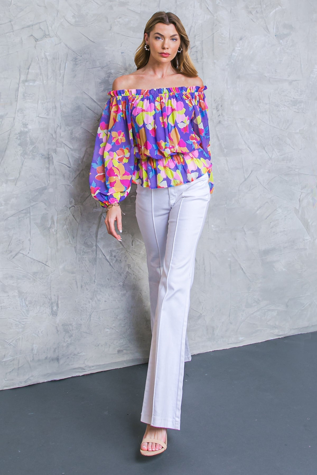 HONESTAMENTE VERDADEIRAMENTE ROXA BLUSA DE TECIDO