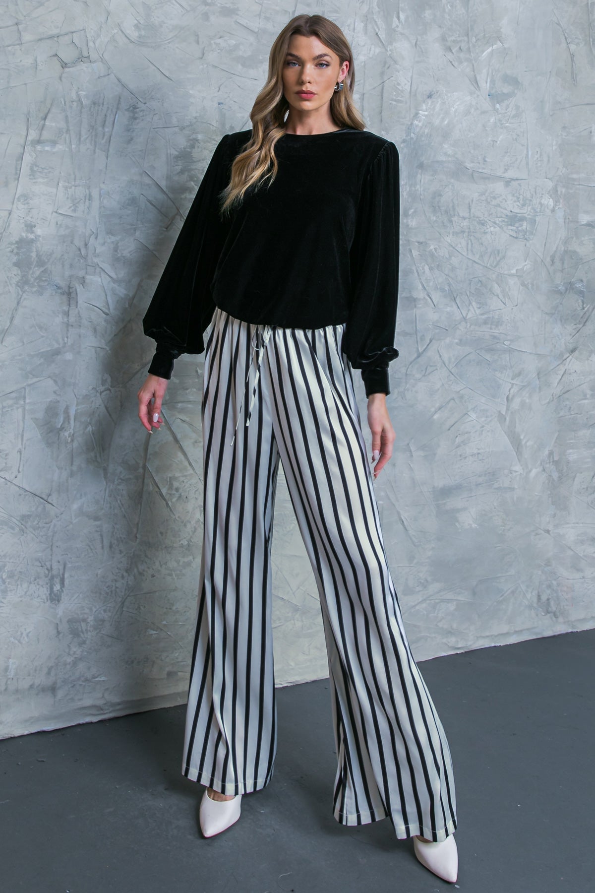 IT'S YOUR TIME VELVET TOP - MaraFormigone