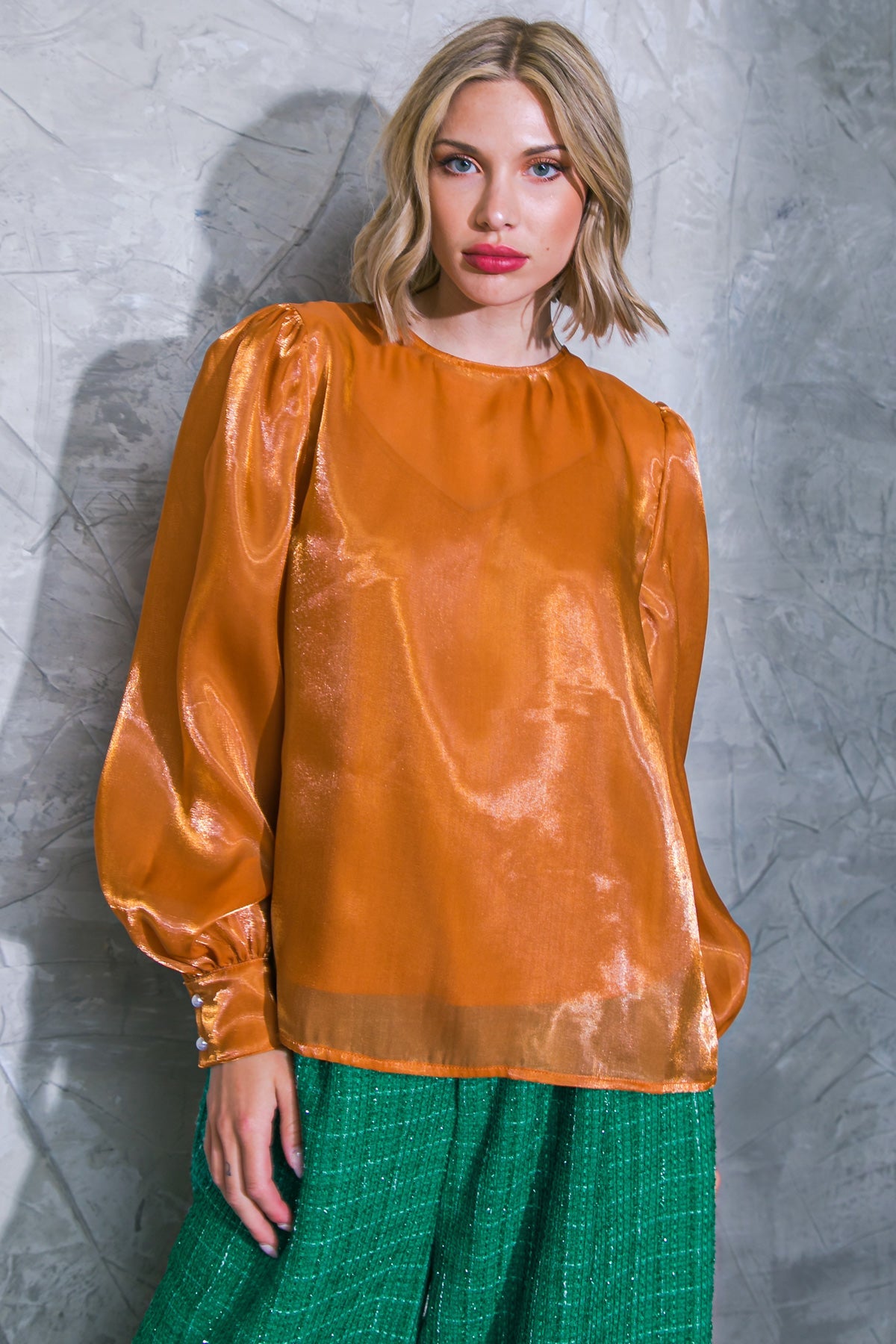 OUTING LIGHT WOVEN TOP - MaraFormigone