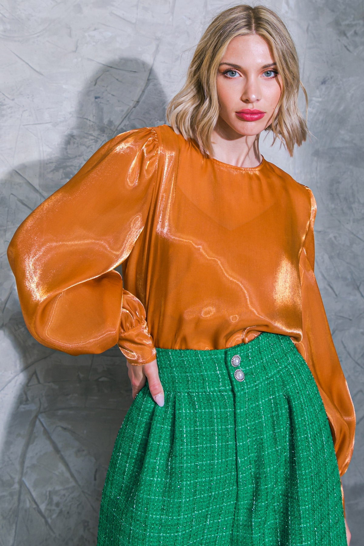 OUTING LIGHT WOVEN TOP - MaraFormigone