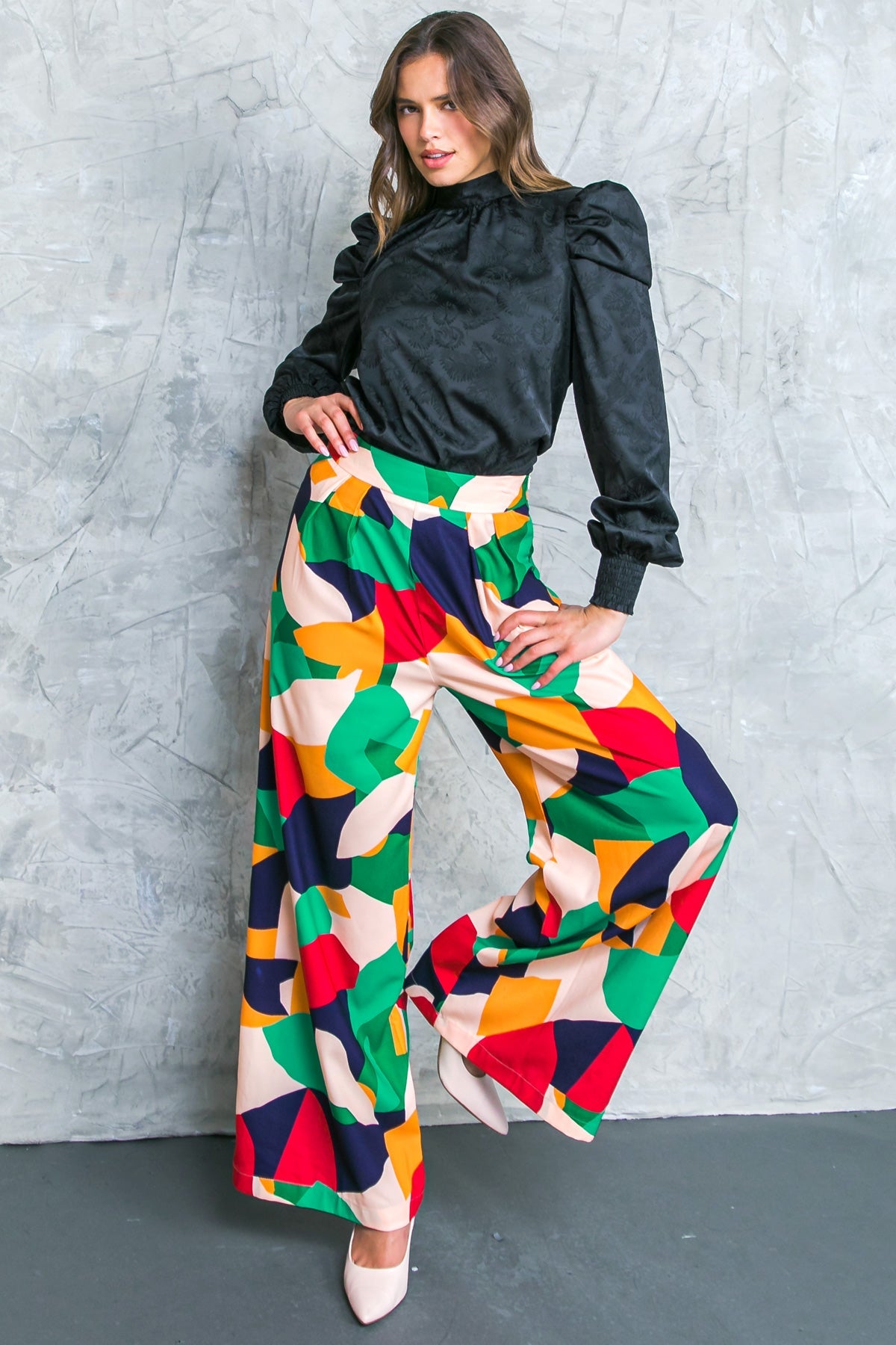 TOP DE SATÉN DE GOLEN GLANCES