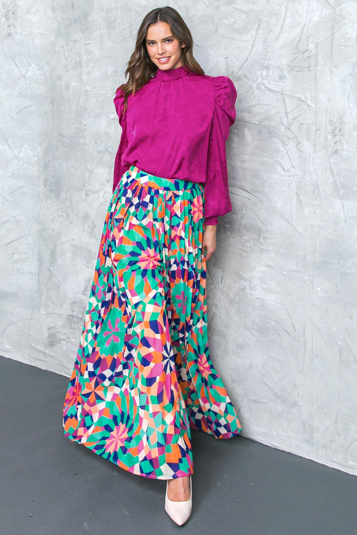 TOP DE SATÉN DE GOLEN GLANCES