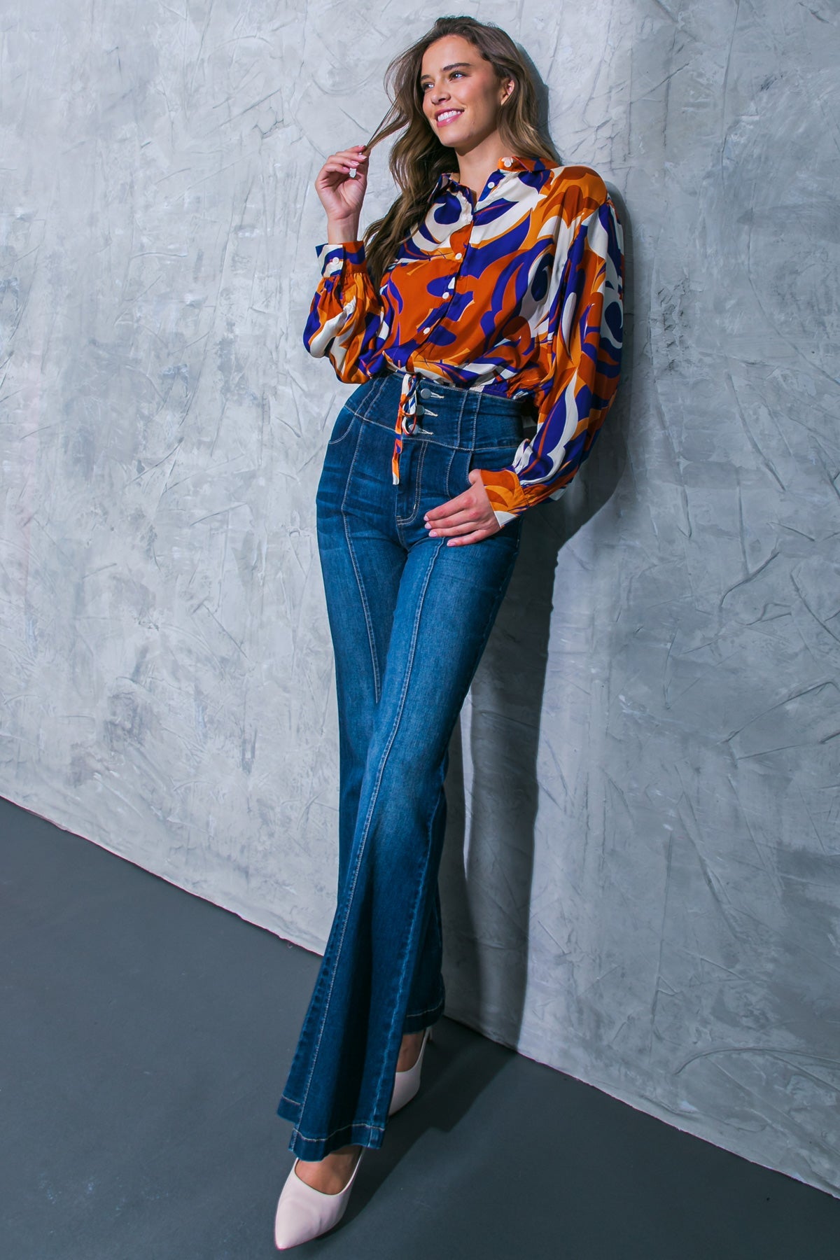 COME AROUND TO YOU WOVEN TOP - MaraFormigone