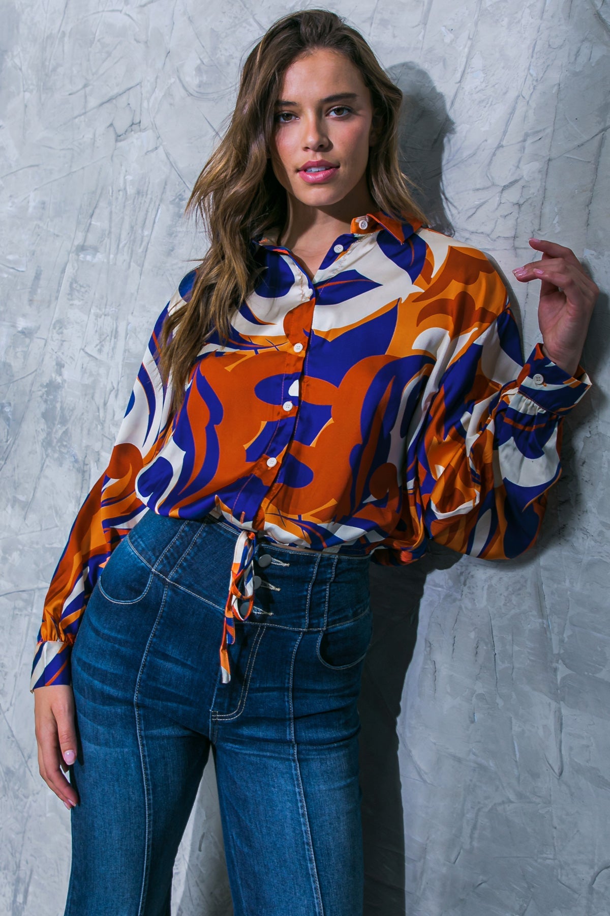 COME AROUND TO YOU WOVEN TOP - MaraFormigone