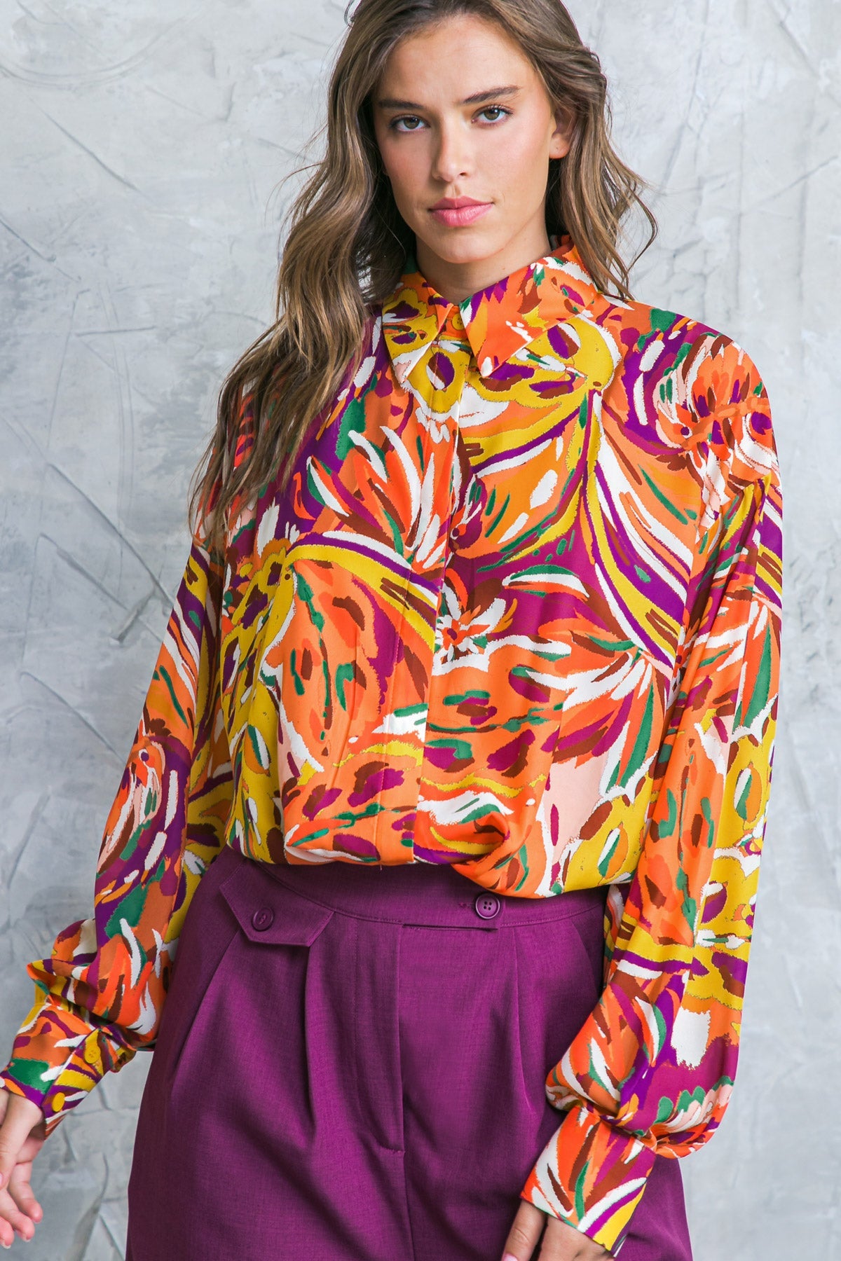 FAMOUS BEHAVIOR WOVEN TOP - MaraFormigone