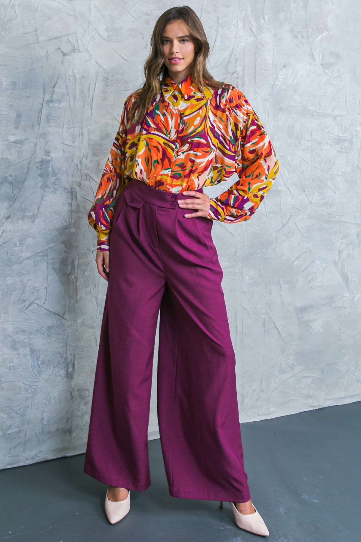 FAMOUS BEHAVIOR WOVEN TOP - MaraFormigone