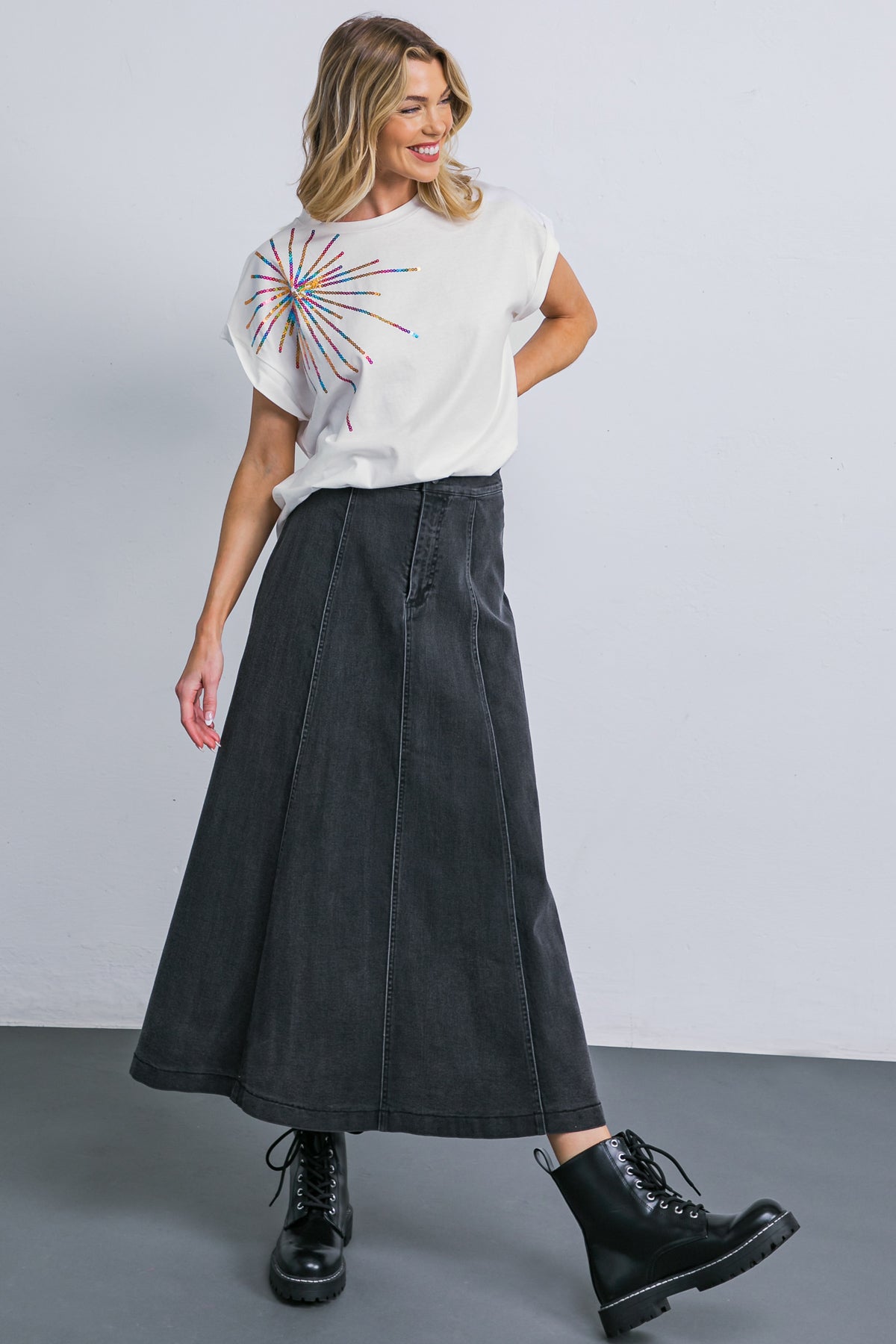 BLUSA DE TRICÔ "FALA SOBRE BELEZA"