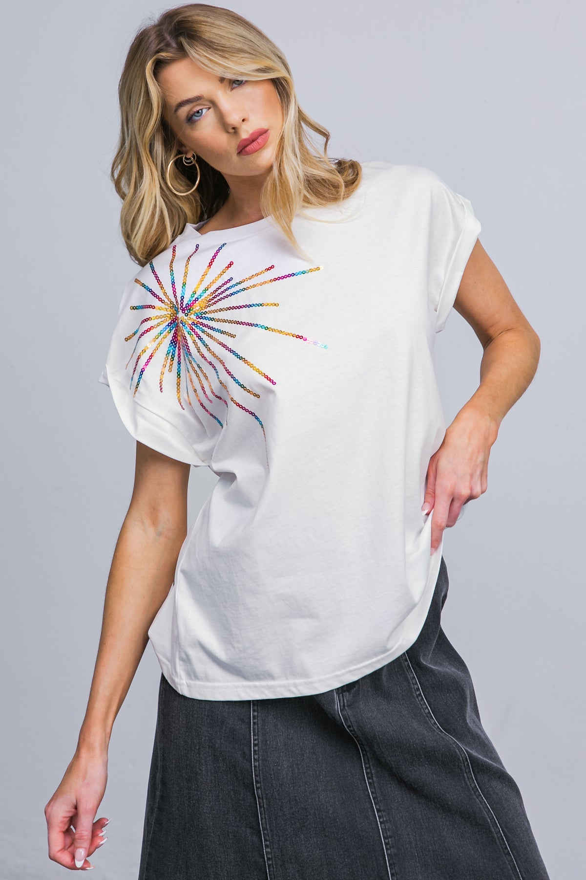 BLUSA DE TRICÔ "FALA SOBRE BELEZA"