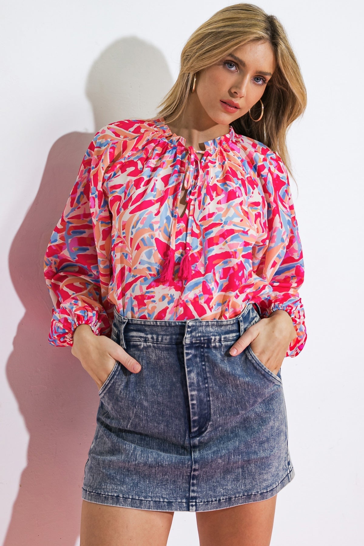 BLUSA Tecida Momento Visco