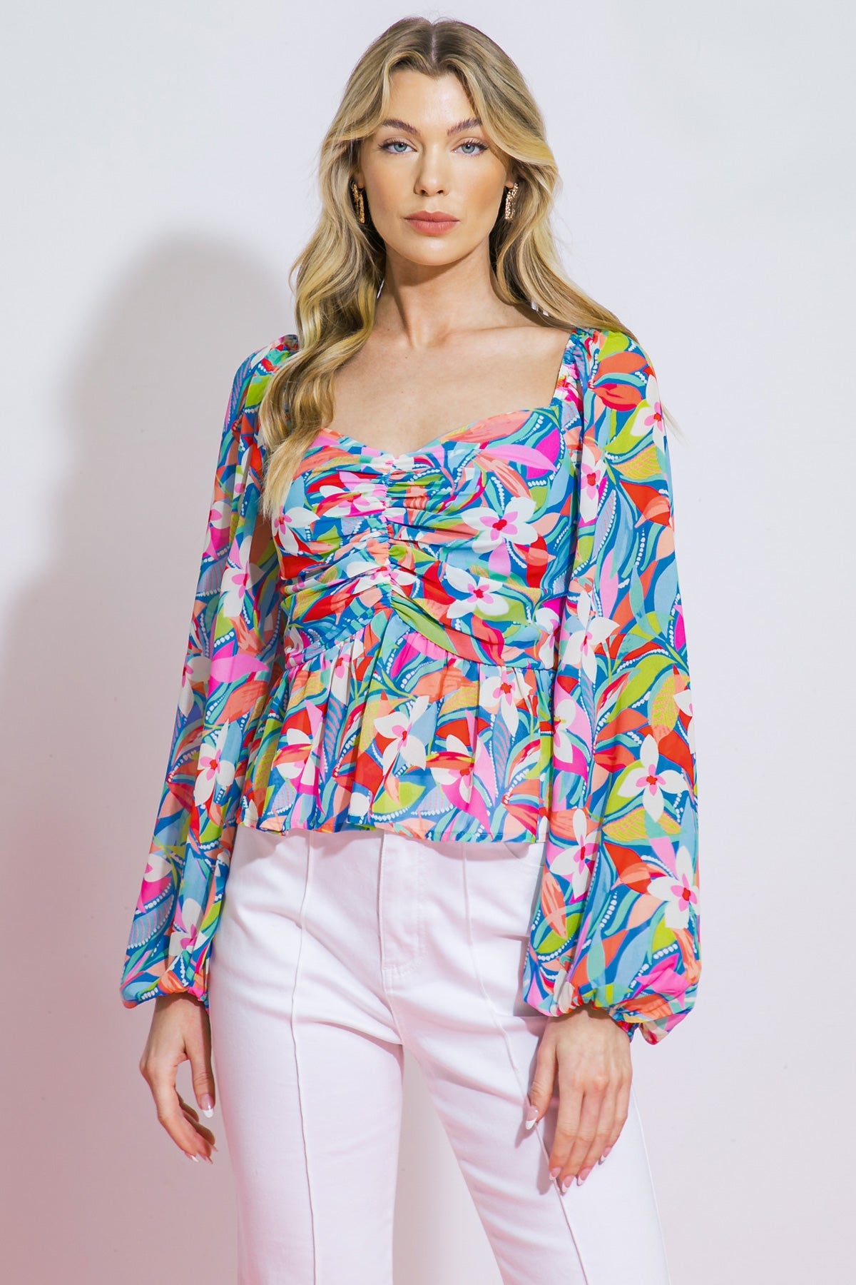 I NEVER KNEW WOVEN TOP - MaraFormigone