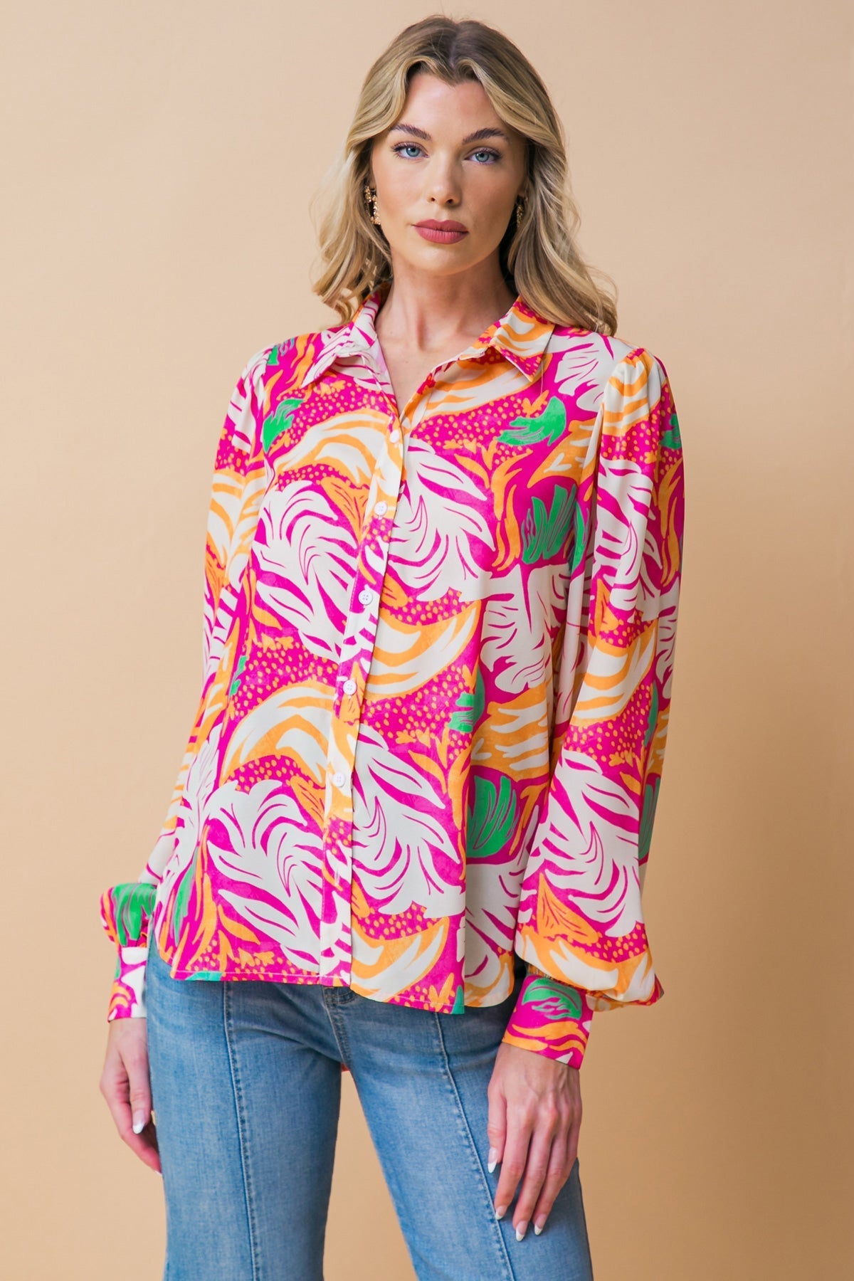 BLUSA DE TECIDO ESTEEMED MOMENT