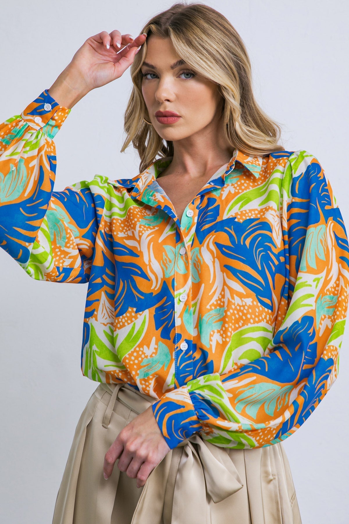 BLUSA DE TECIDO ESTEEMED MOMENT