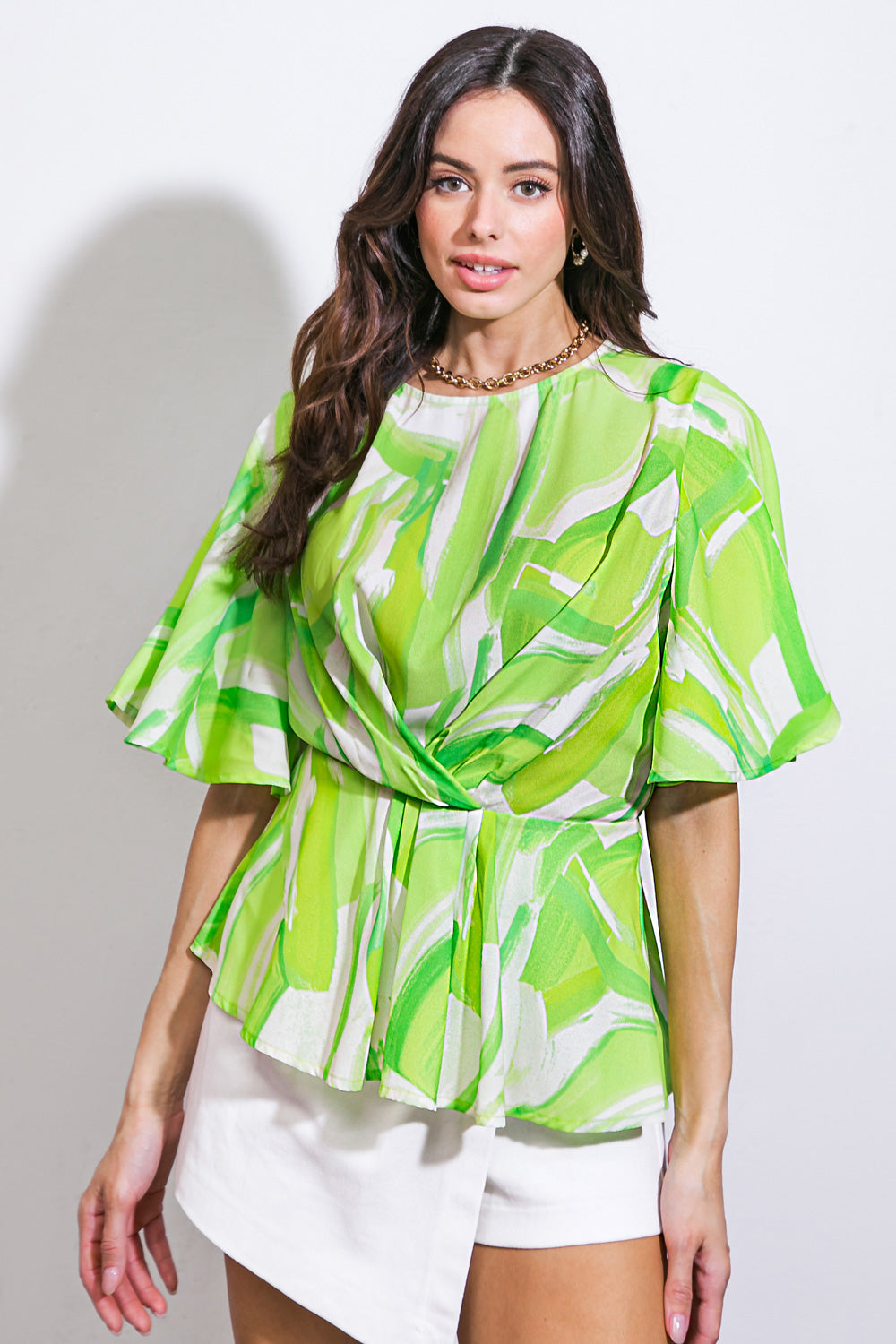 BLUSA DE TECIDO FÁCIL DE DIZER