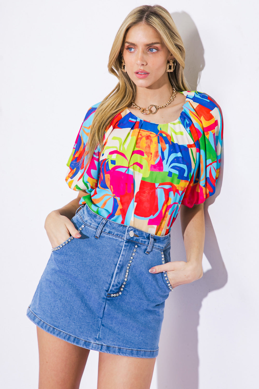 BLUSA TECIDA GRACEFUL BEAUTY